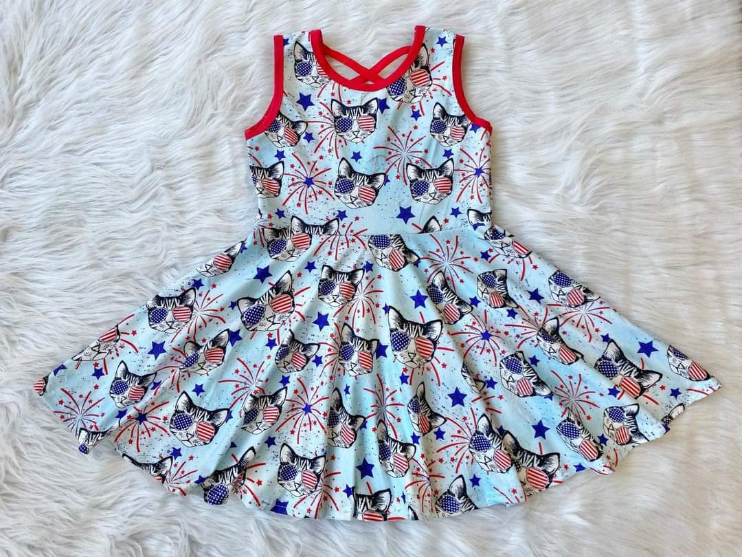 Meowica Twirl Dress