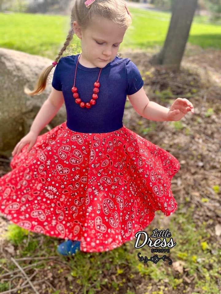 Paisley Twirl Dress