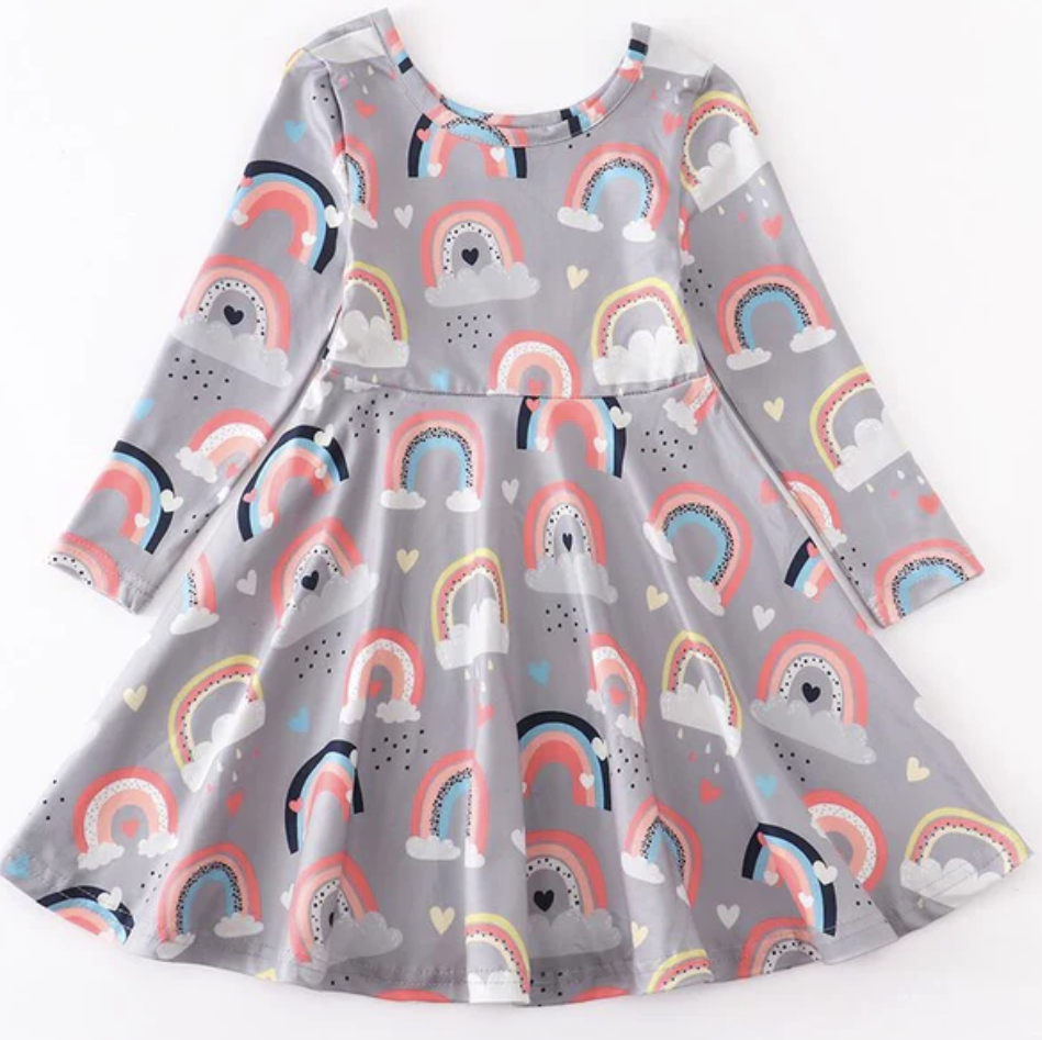 Rainbow Swing Dress