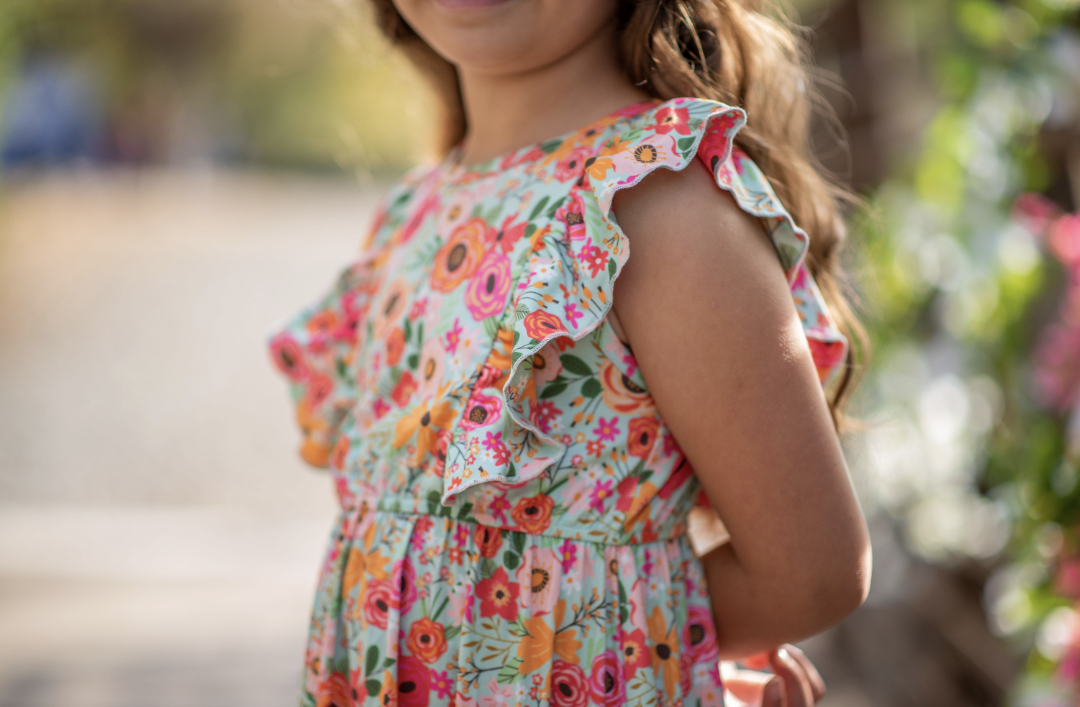 Love & Sprinkles Full Bloom Sleeveless Ruffle