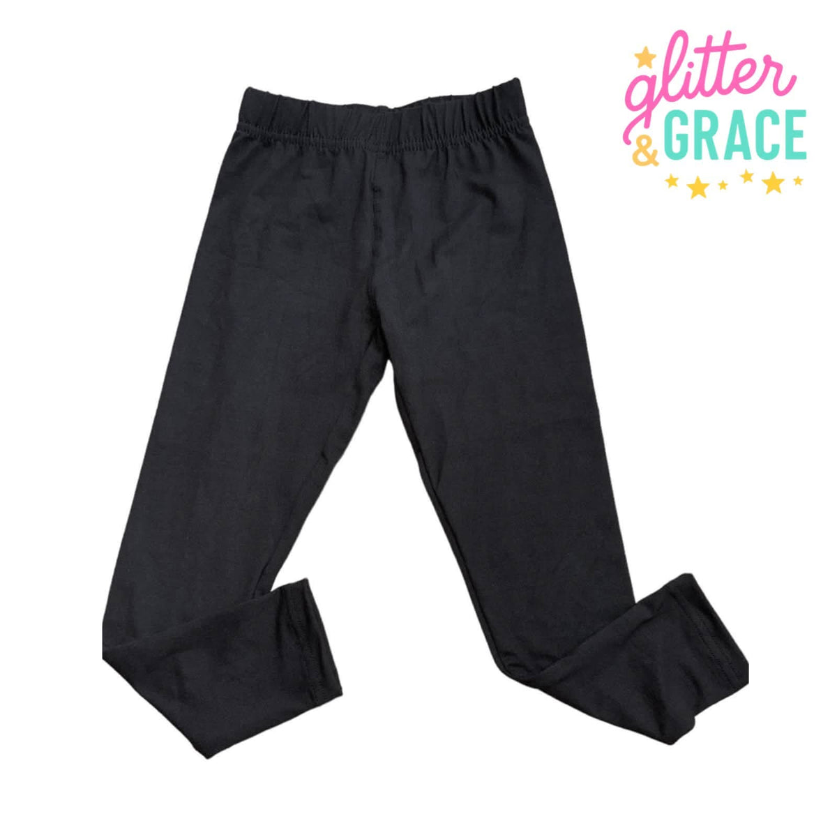 Solid Black Legging