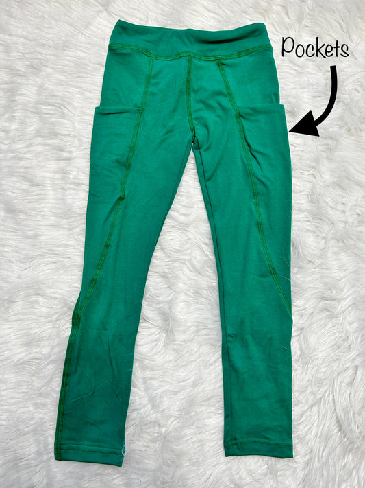 Green Pocket Legging