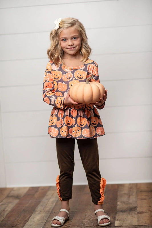 Jack O' Lantern Pant Set