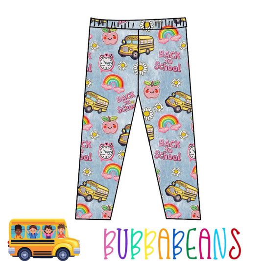 BubbaBeans Back to School Legging