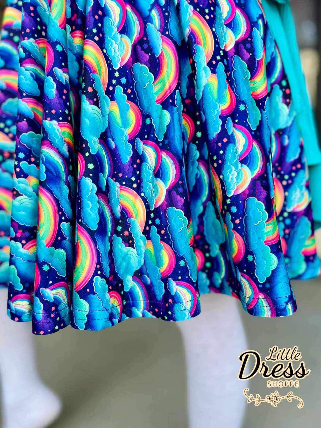 Twilight Rainbow Twirl Dress