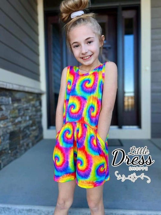 Tie Dye Romper