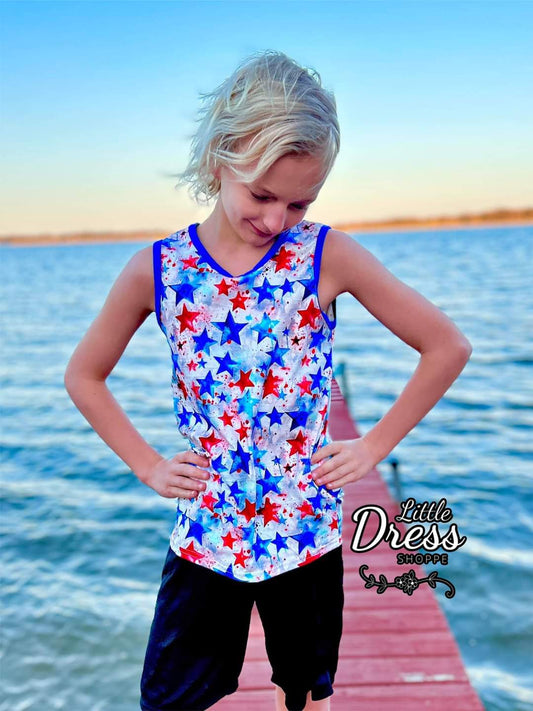 Patriotic Star Tank