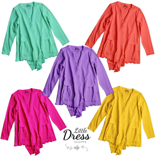 Bright Pocket Cardigans