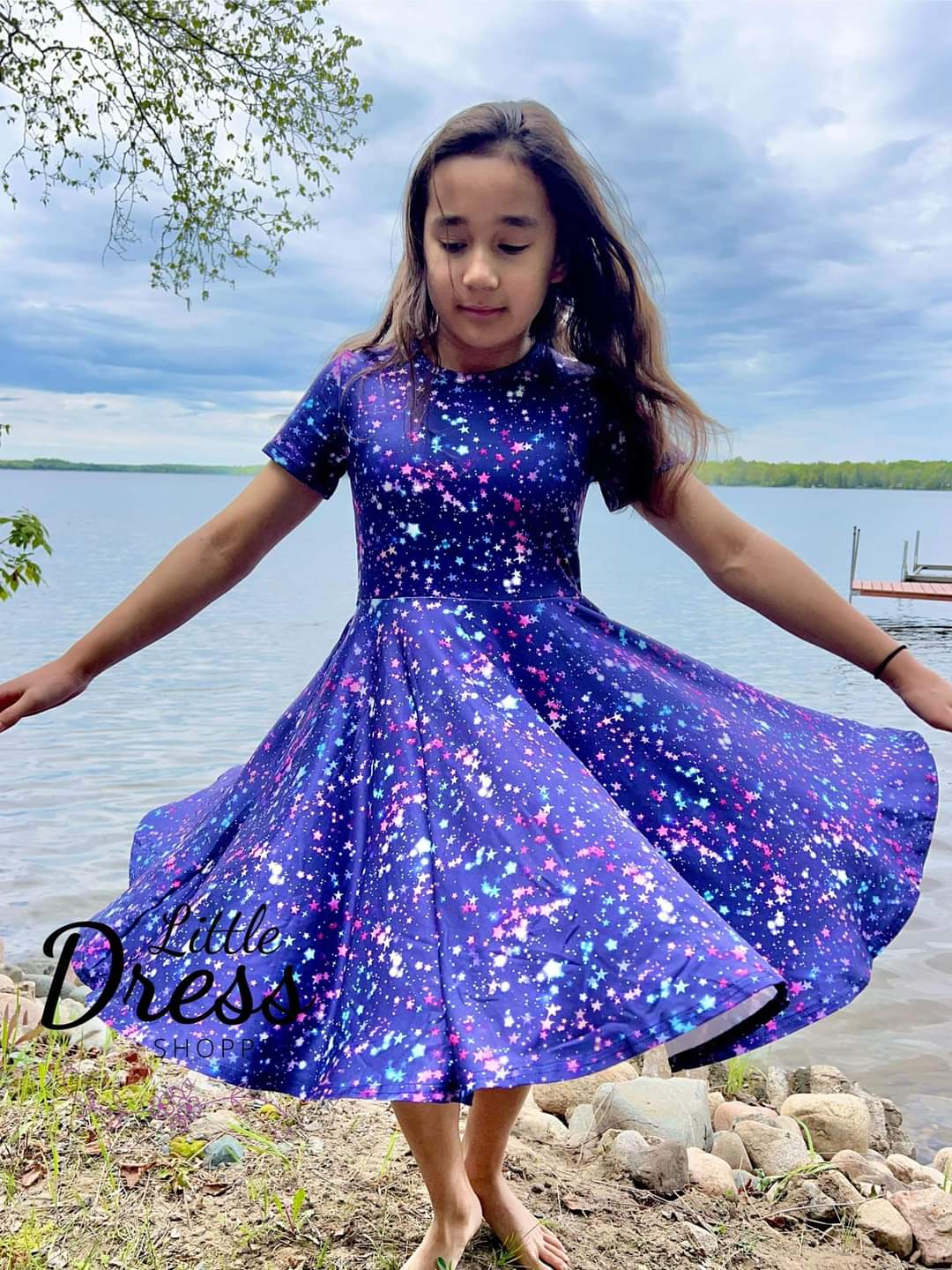 Twilight Star Galaxy Twirl Dress