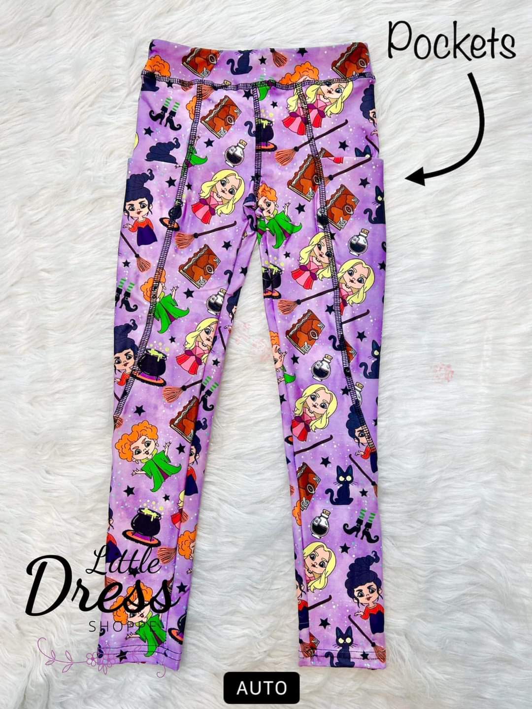 Witchy Sisters Pocket Leggings