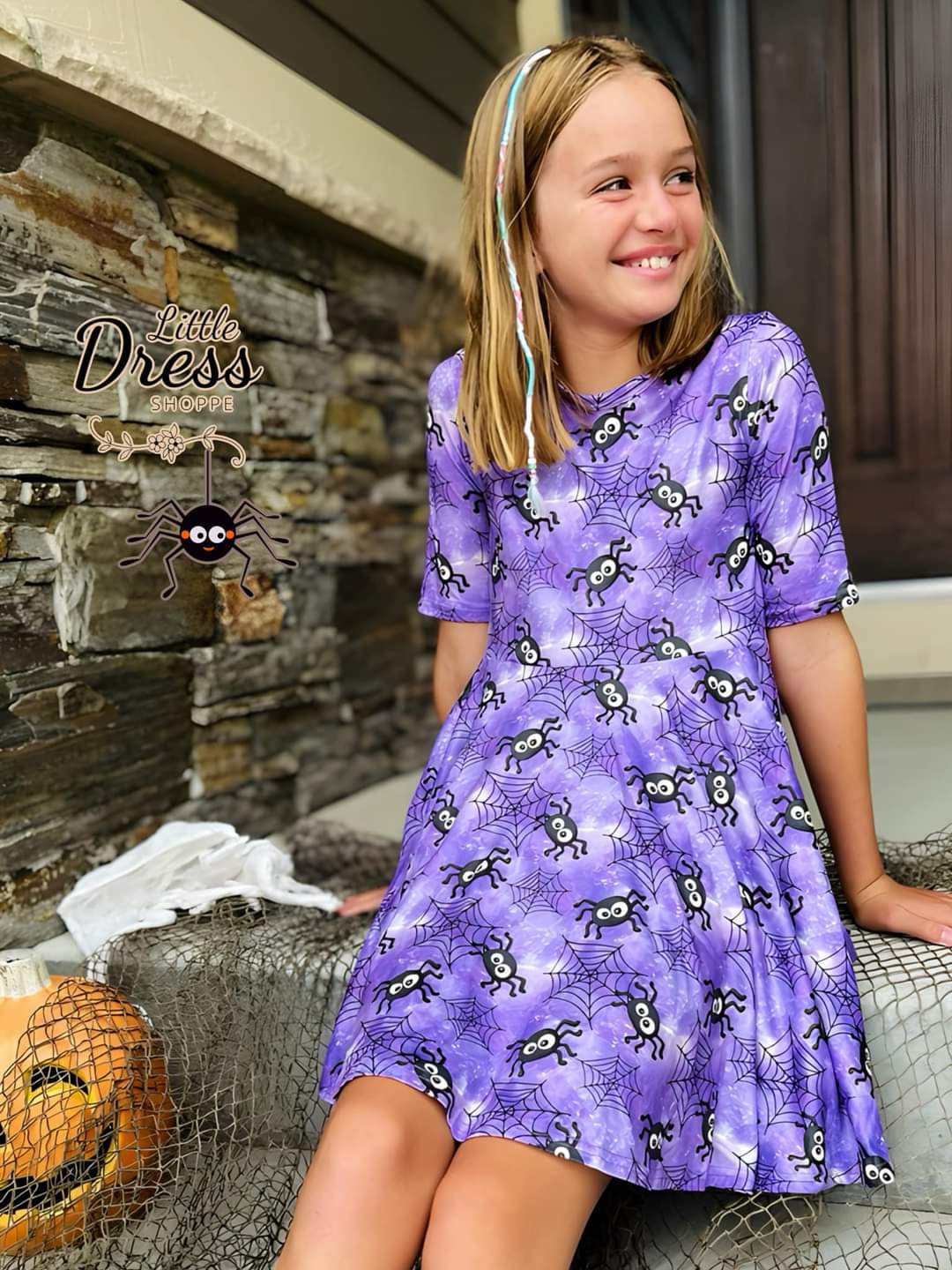 Spider Twirl Dress