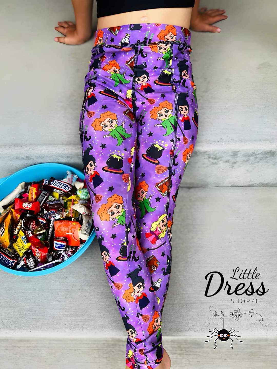 Witchy Sisters Pocket Leggings