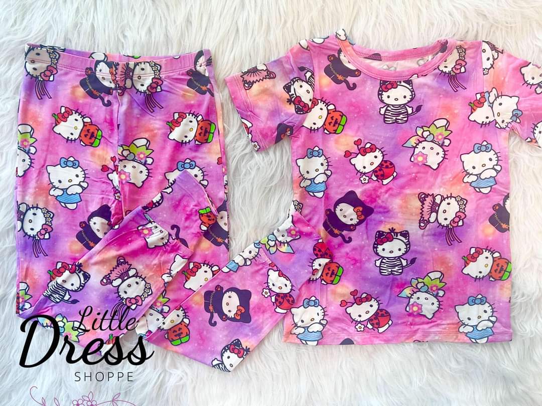 Costume Kitty PJ Set