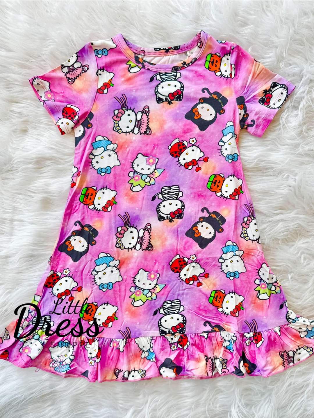 Costume Kitty PJ Gown