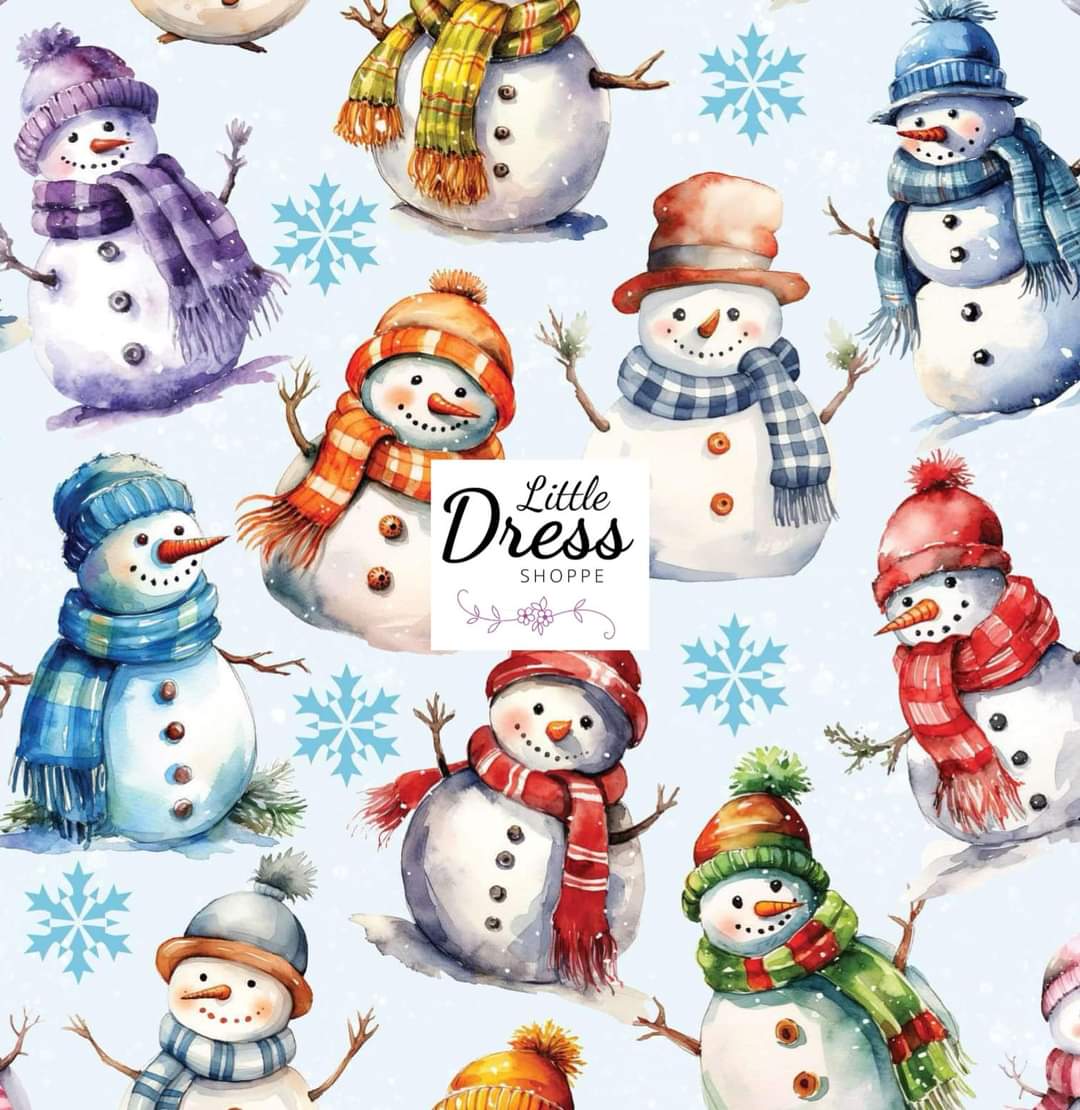 Snow Friends Twirl Dress