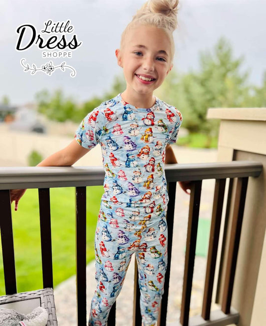 Snow Friends Bamboo PJ Set