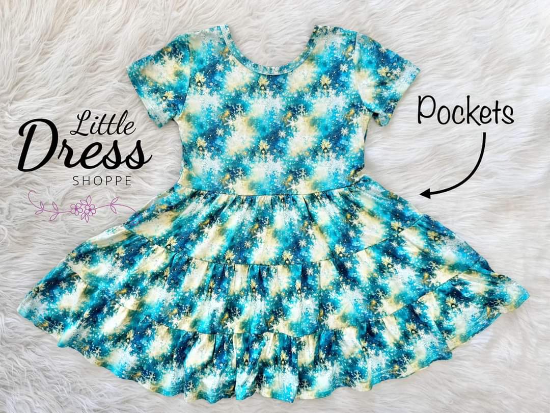 Snowflake Tier Dress