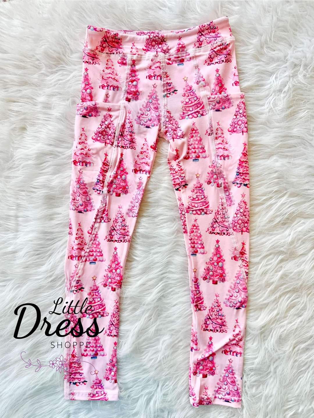 Pink Trees Pocket Legging