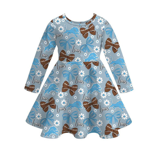 Detroit Lions Twirl Dress