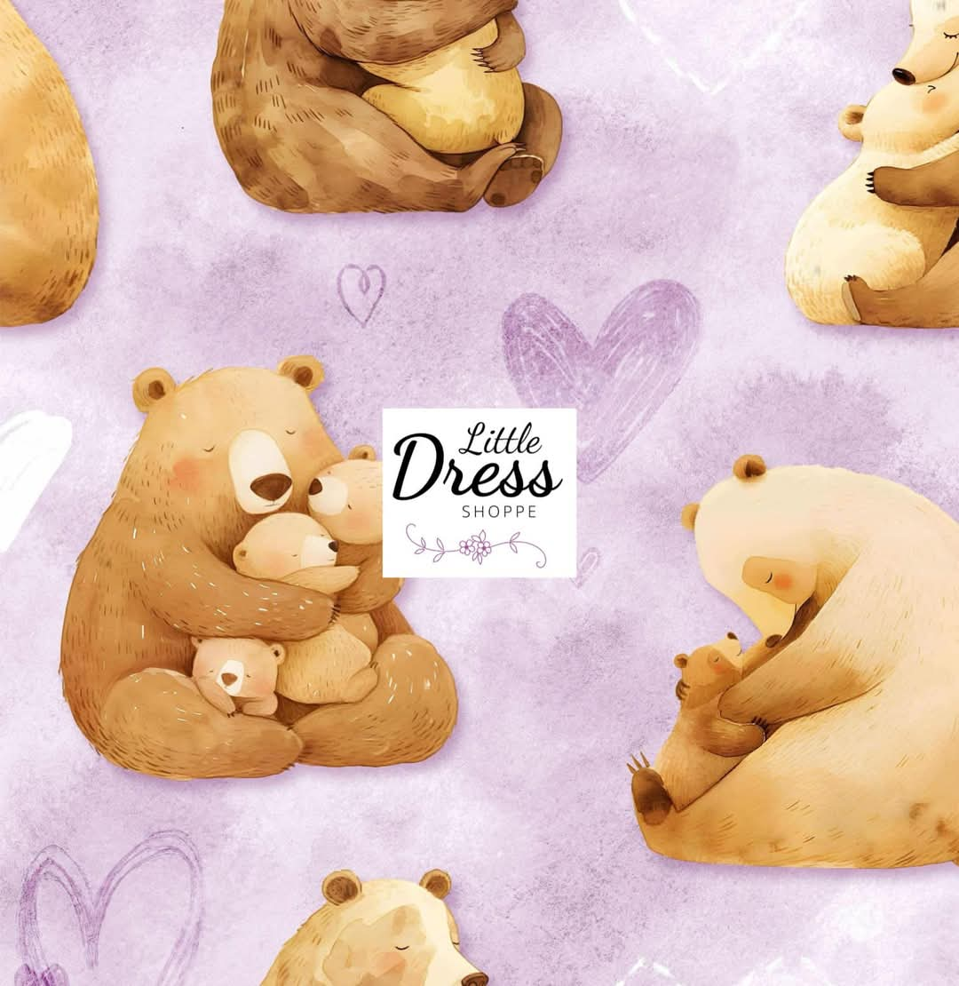 Mama Bear Snuggles Twirl Dress