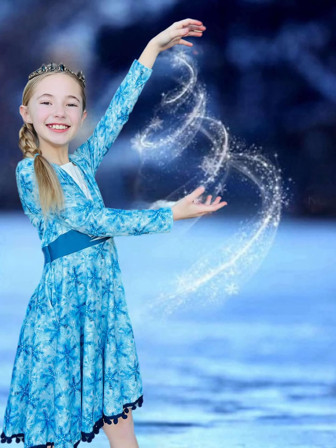 Ice Princess Twirl Dress