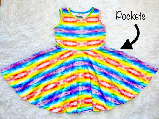 Colorful Tank Dress