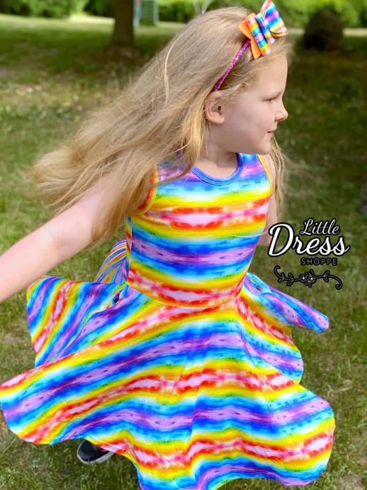 Colorful Tank Dress