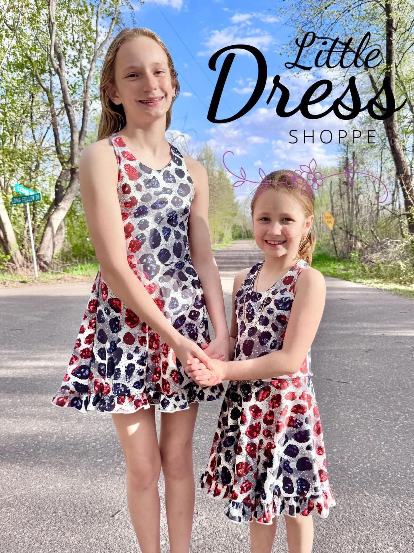 Leopard Americana Dress