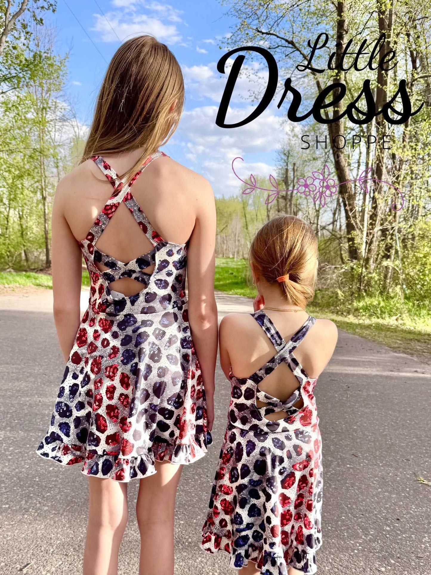 Leopard Americana Dress
