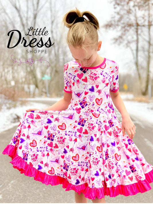 Love Mail Twirl Dress
