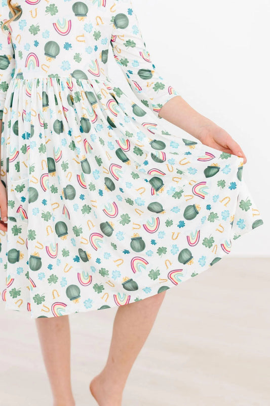 Luck of the Irish Twirl Dress