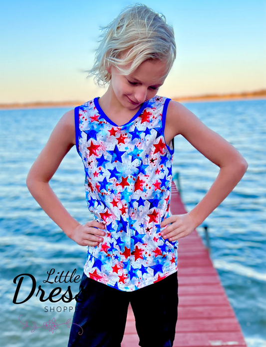 Patriotic Stars Tank