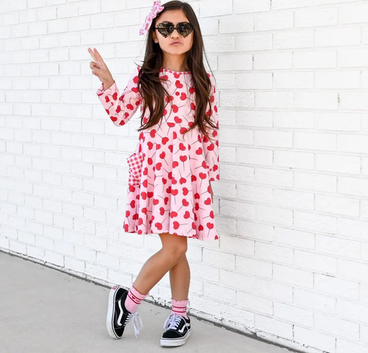 Lollipop Hearts Twirl Dress