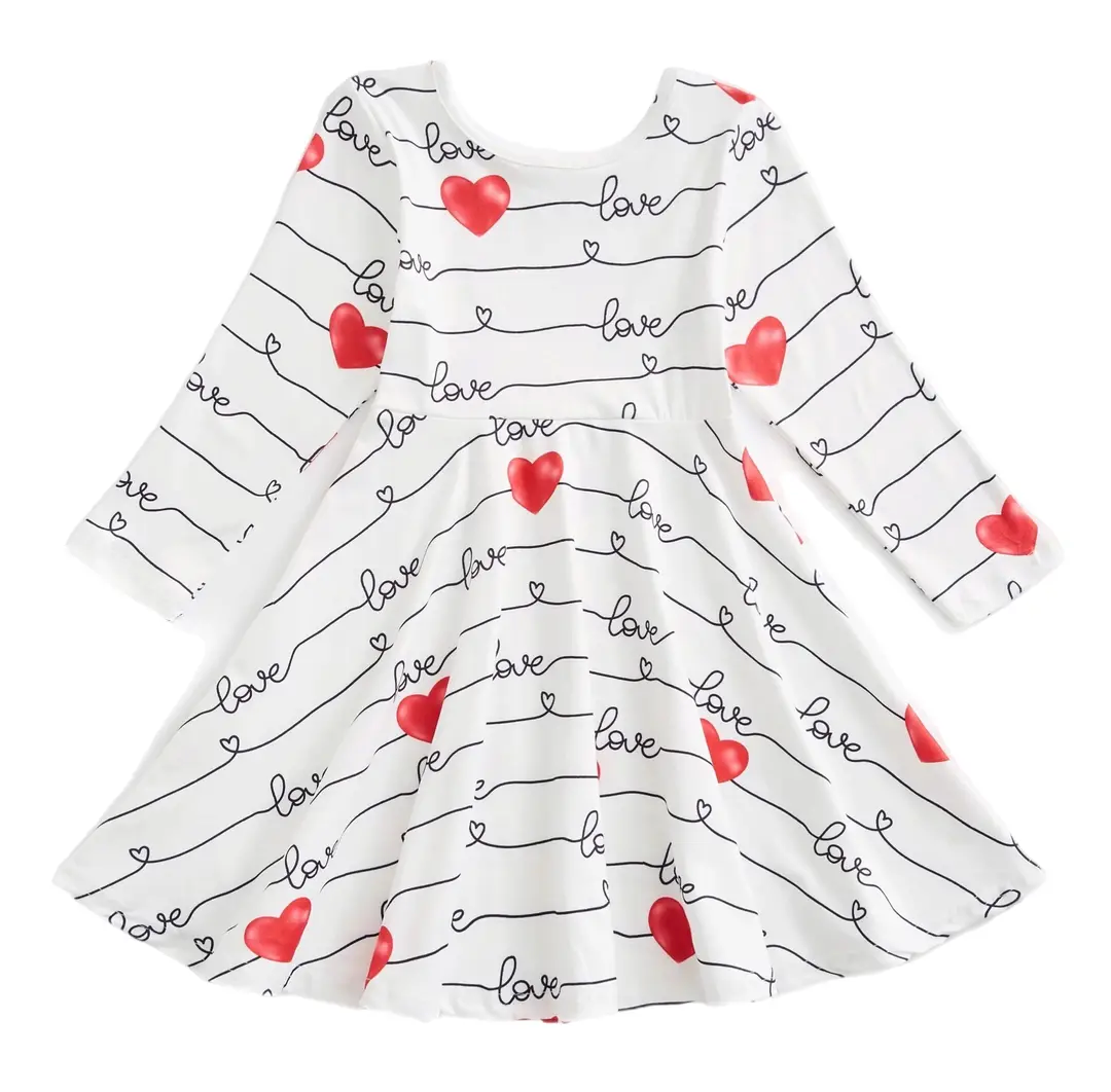 Love Script Twirl Dress