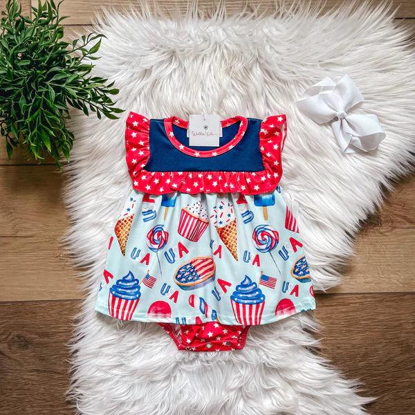 Americana Treats Onesie