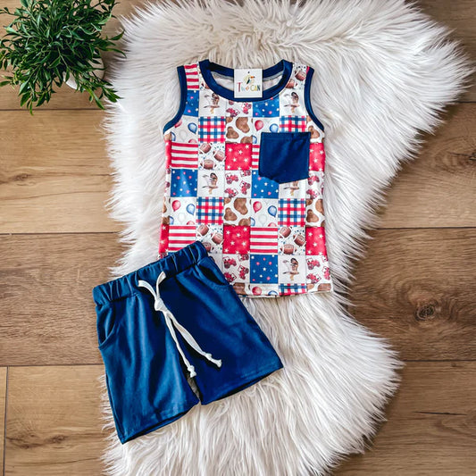 Patriotic Patchwork Set