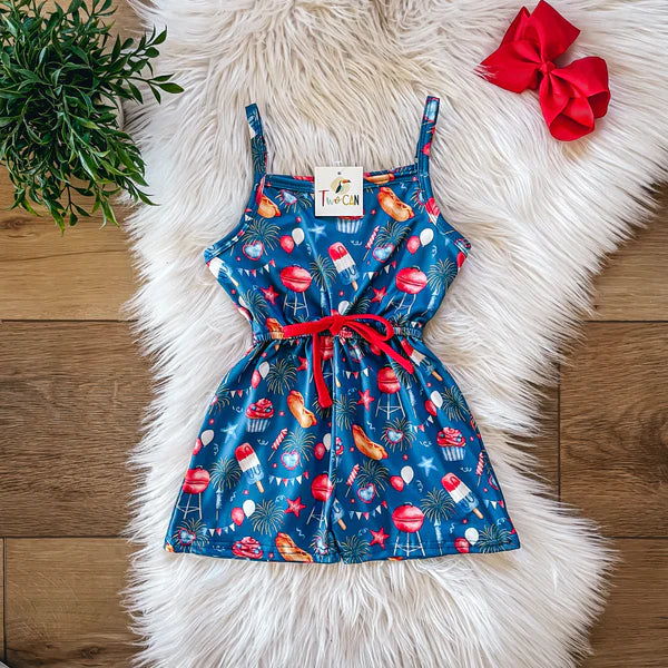 Patriotic Picnic Romper