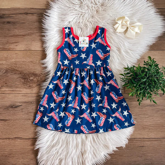 Western Americana Dress