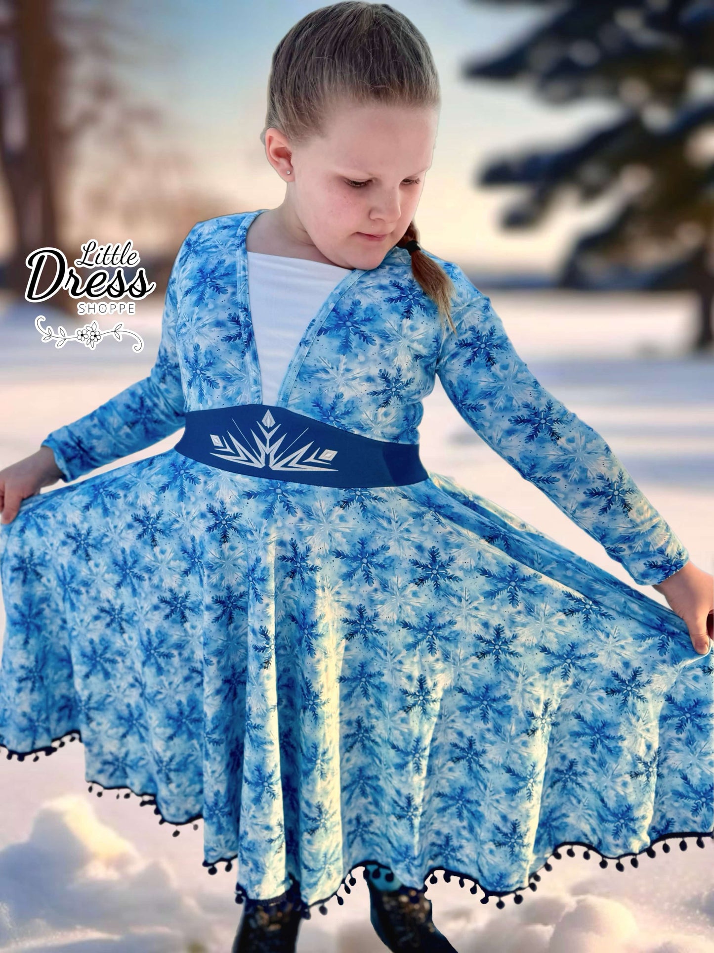 Ice Princess Twirl Dress