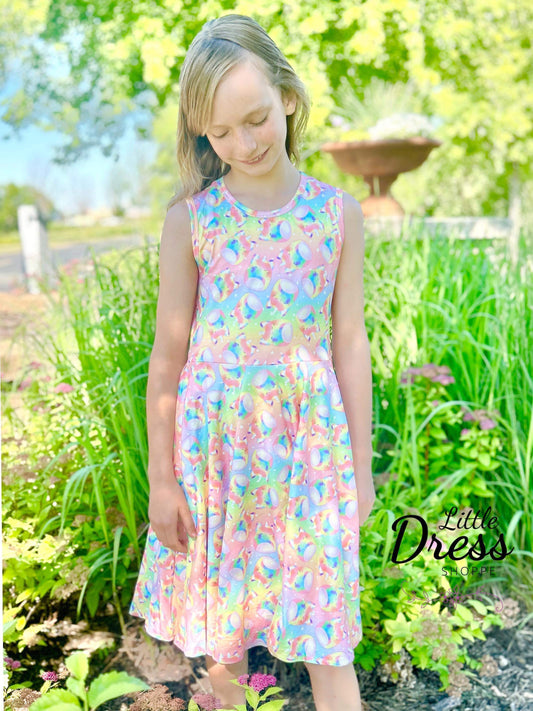 Pastel Squishy Twirl Dress