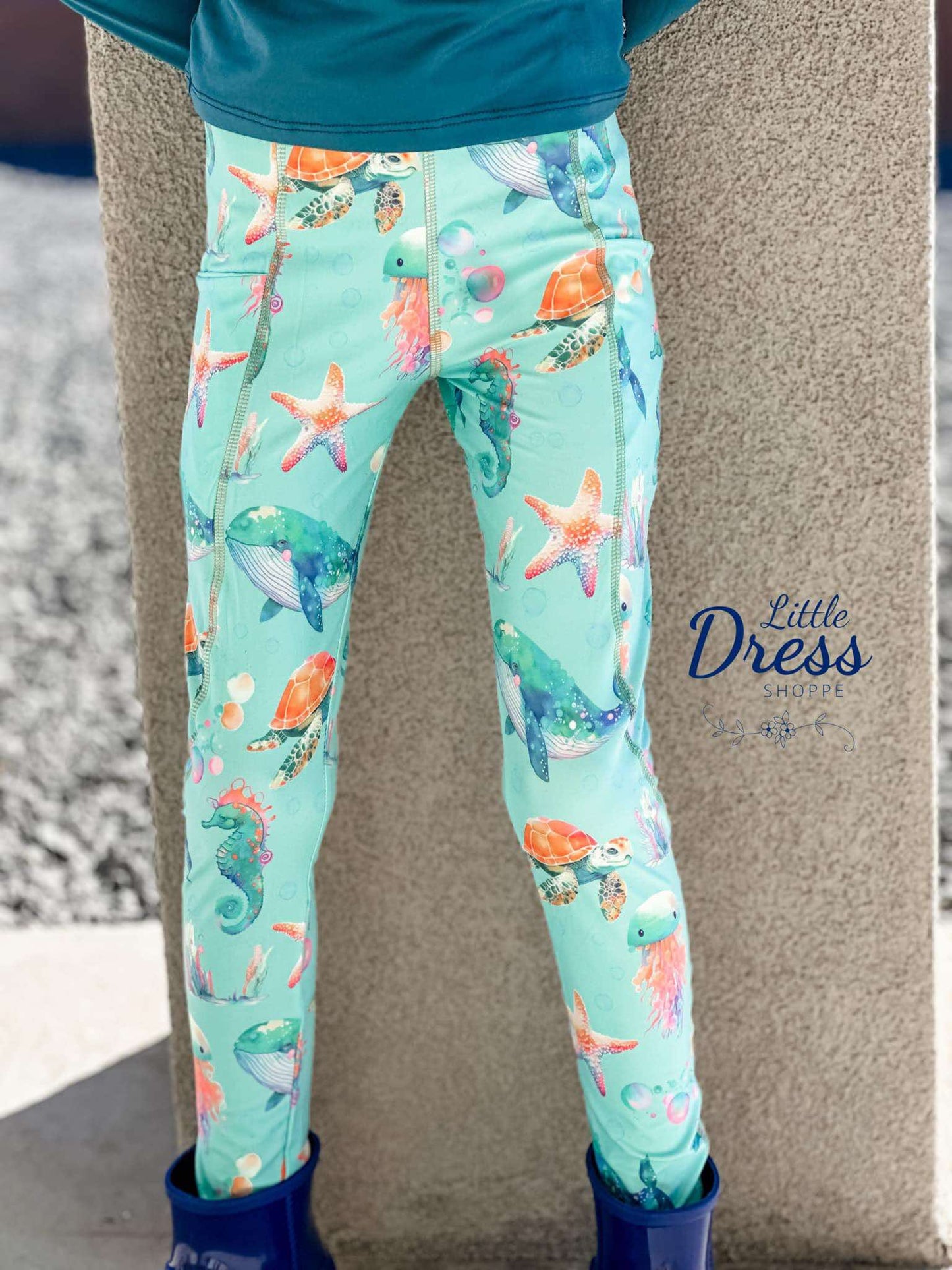 Sea Life Pocket Legging