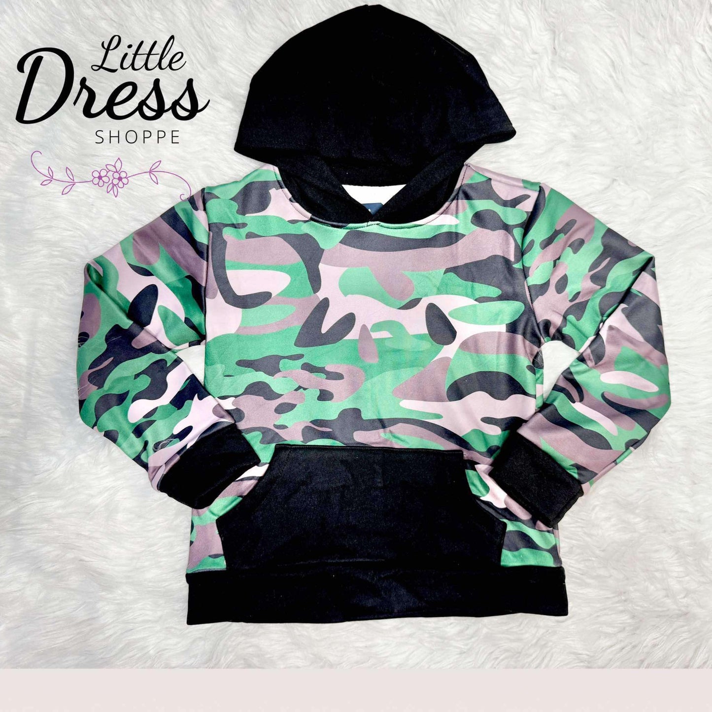 Green Camo Hoodie