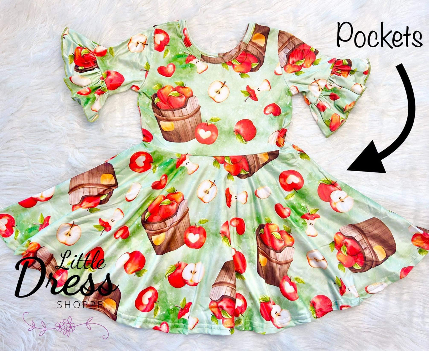 Barrels of Apples Twirl Dress