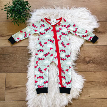 Red Baron Zippy Romper