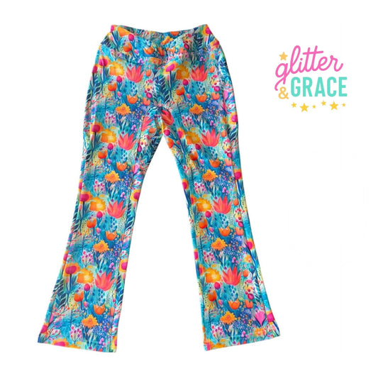 Wild Flower Flare Leggings