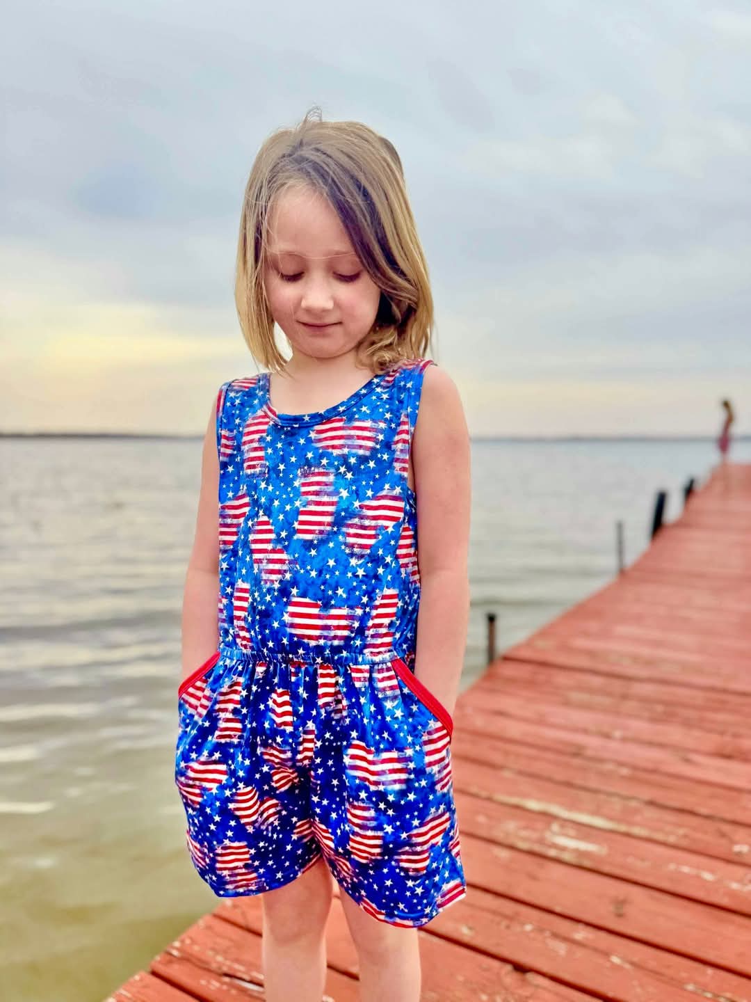 Stars and Stripes Romper