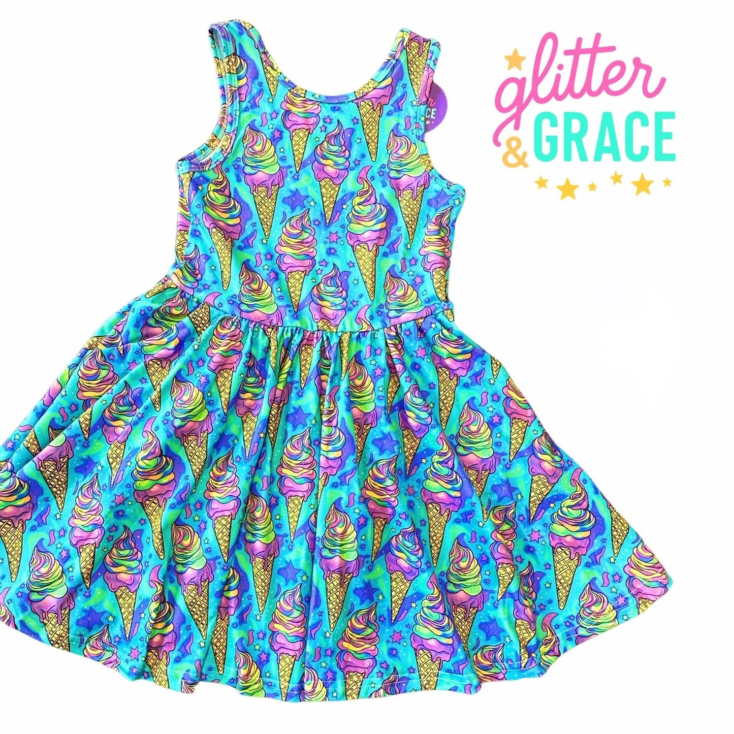 Ice Cream Twirl Dress