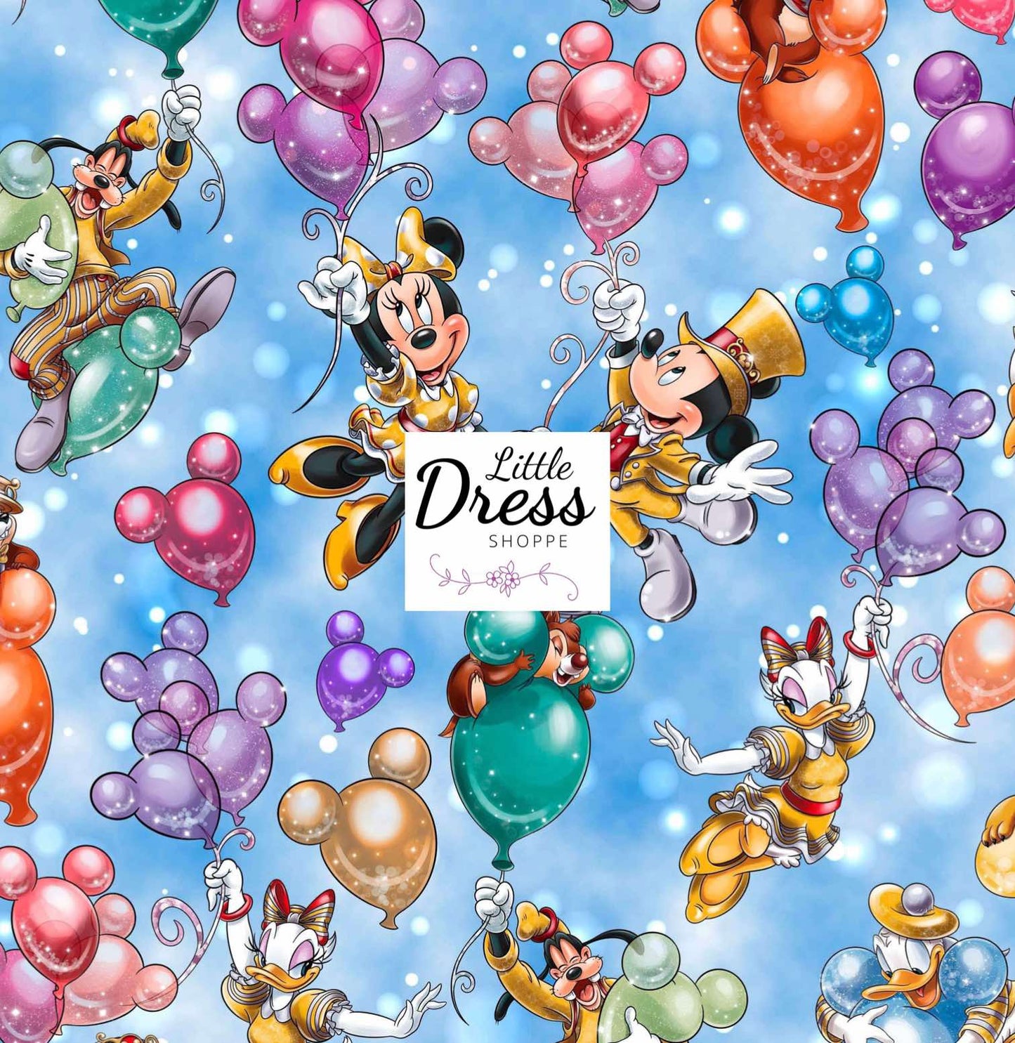 Mouse Balloon Twirl Dress