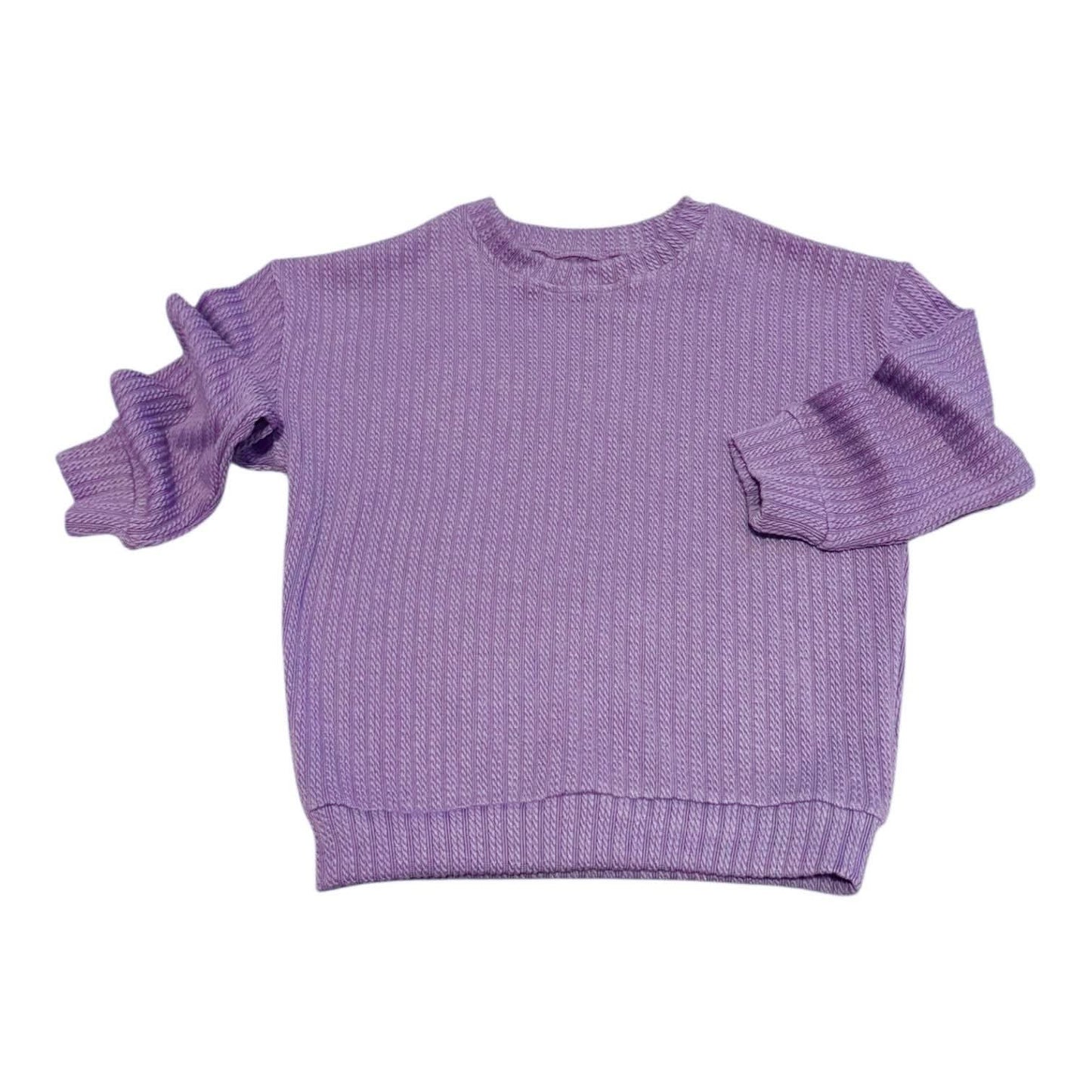 Purple Knit Sweater