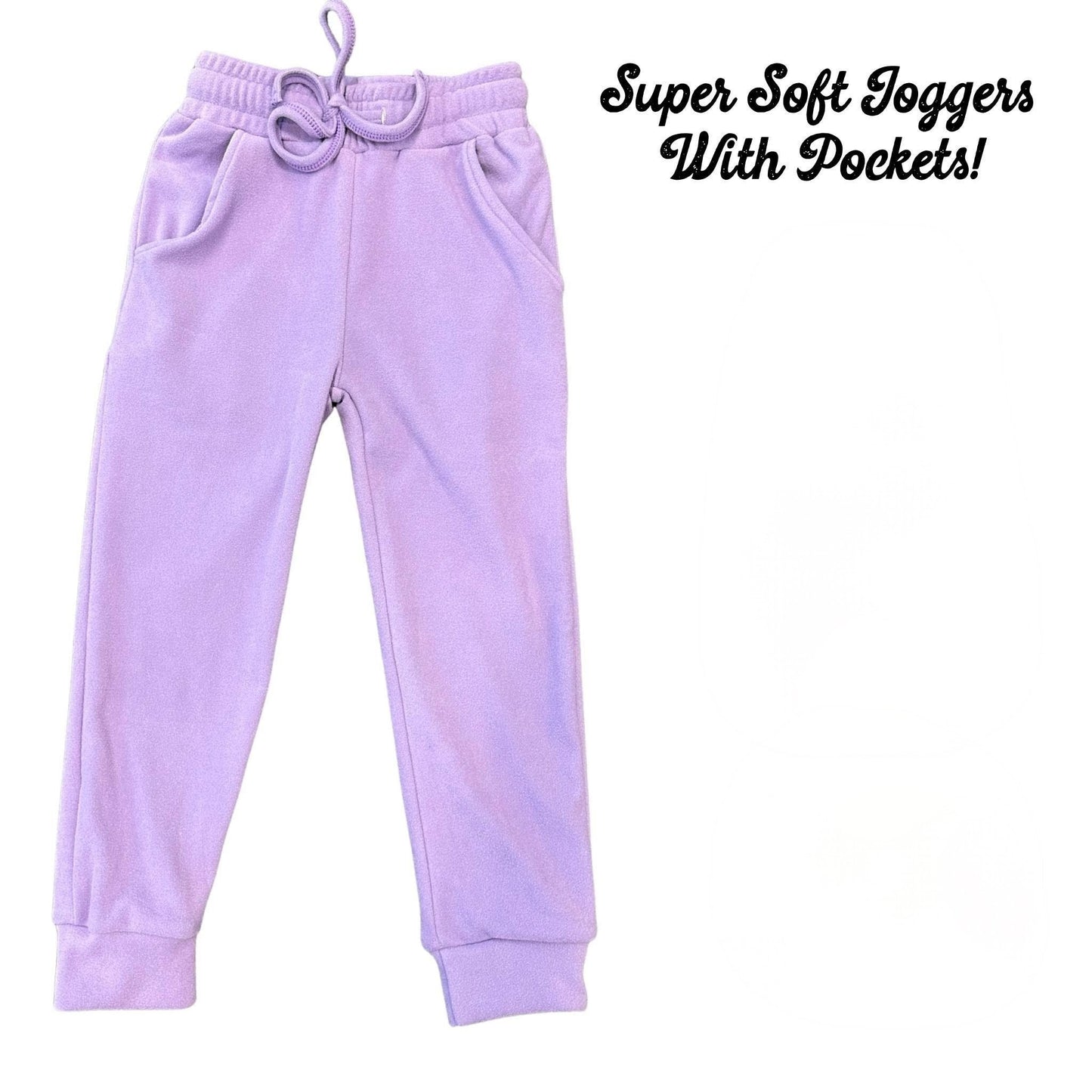 Lilac Cozy Joggers